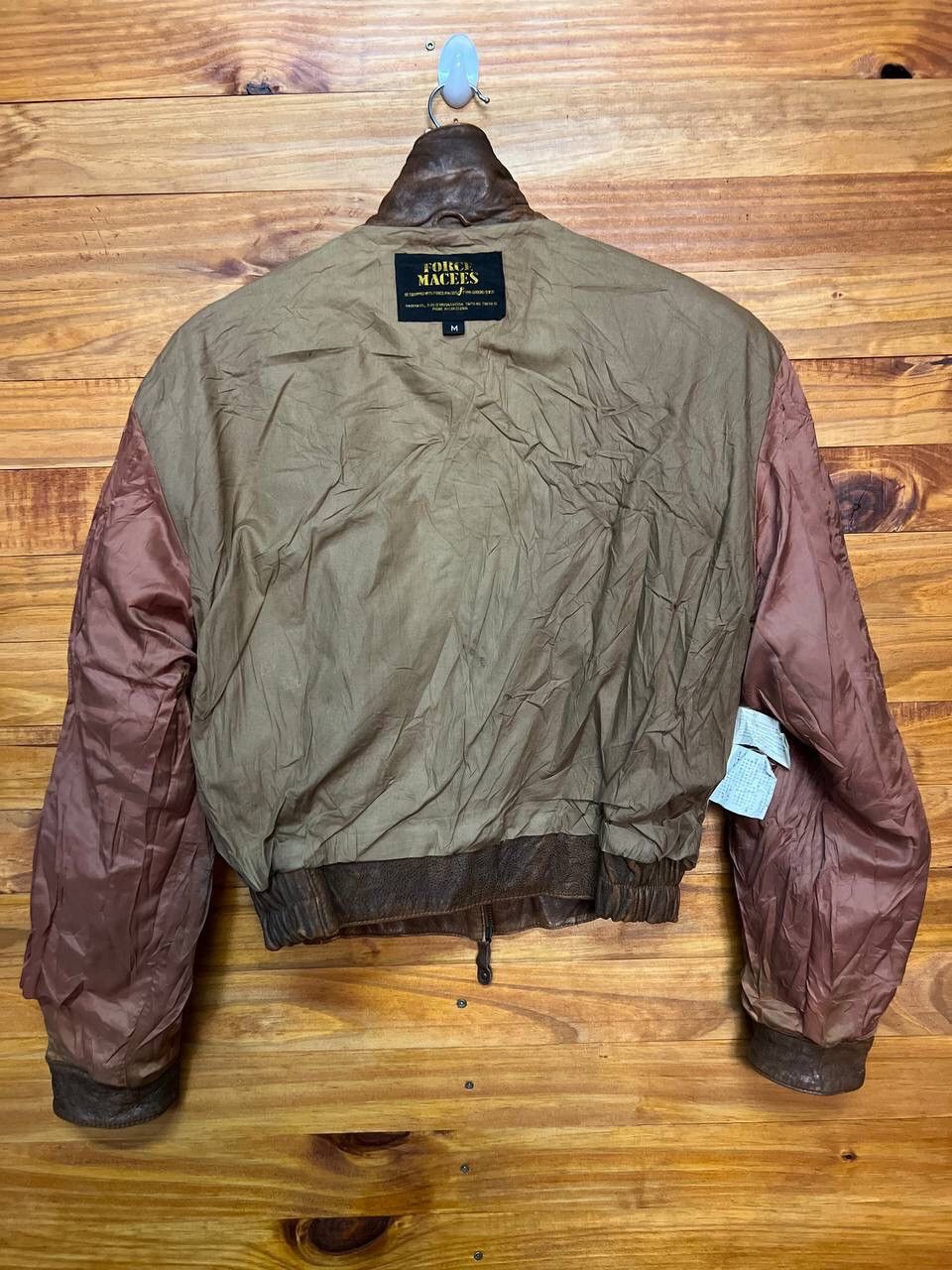 Leather VINTAGE FORCE MACEES KADOYA BIKER JACKET Size US M / EU 48-50 / 2 - 17 Thumbnail