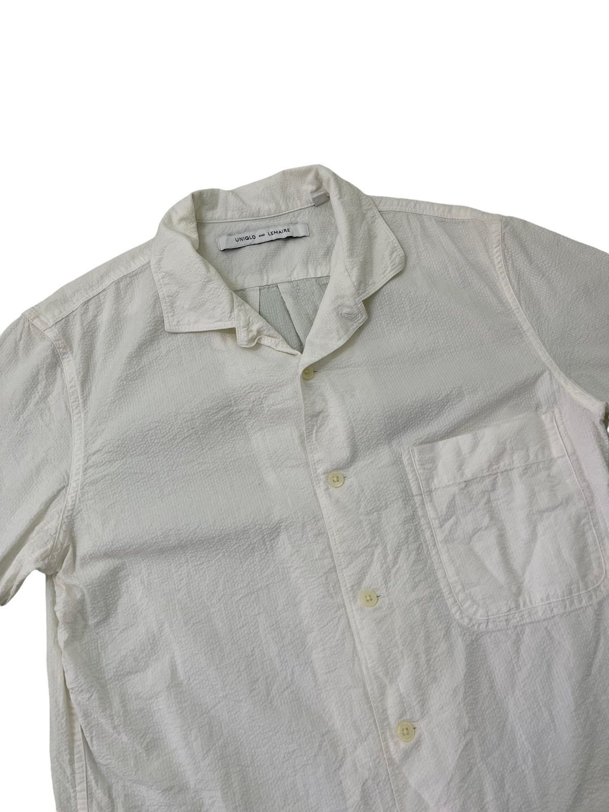 Christophe Lemaire Lemaire x Uniglo Tissue Pattern Button Shirt 4🟩 Size US M / EU 48-50 / 2 - 1 Thumbnail