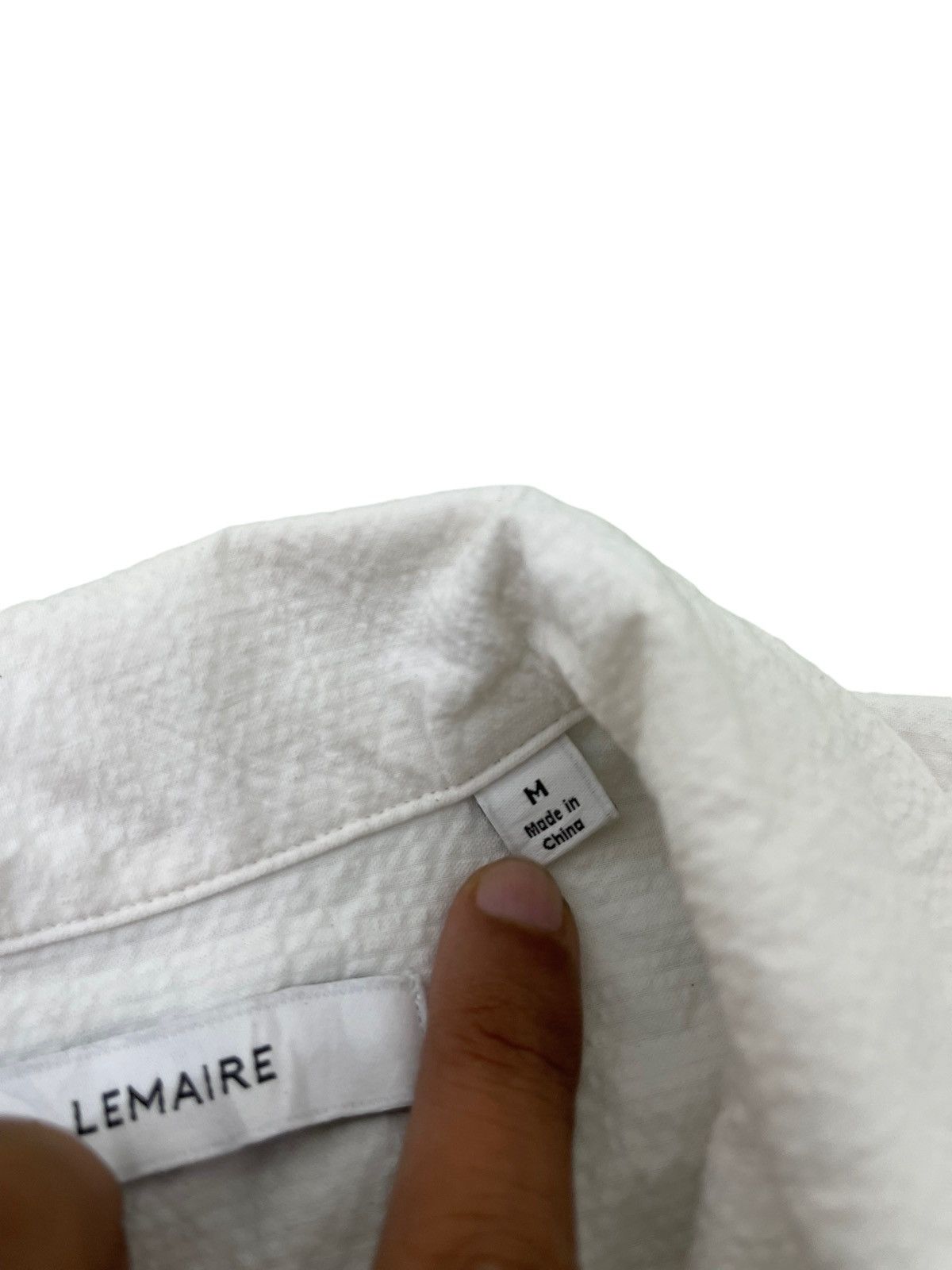 Christophe Lemaire Lemaire x Uniglo Tissue Pattern Button Shirt 4🟩 Size US M / EU 48-50 / 2 - 5 Thumbnail