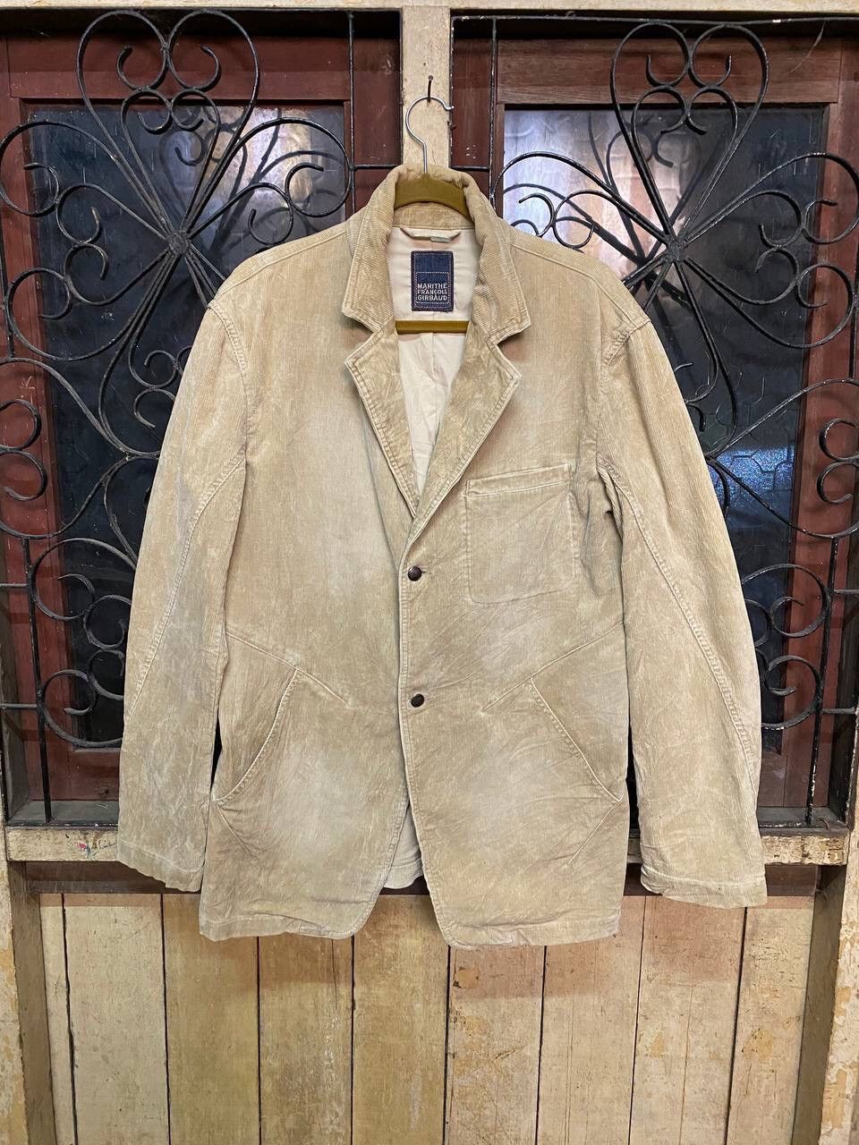 Marithe + Francois Girbaud Marithe Francois Girbaud Core Corduroy Parka Jacket Size US L / EU 52-54 / 3 - 1 Thumbnail