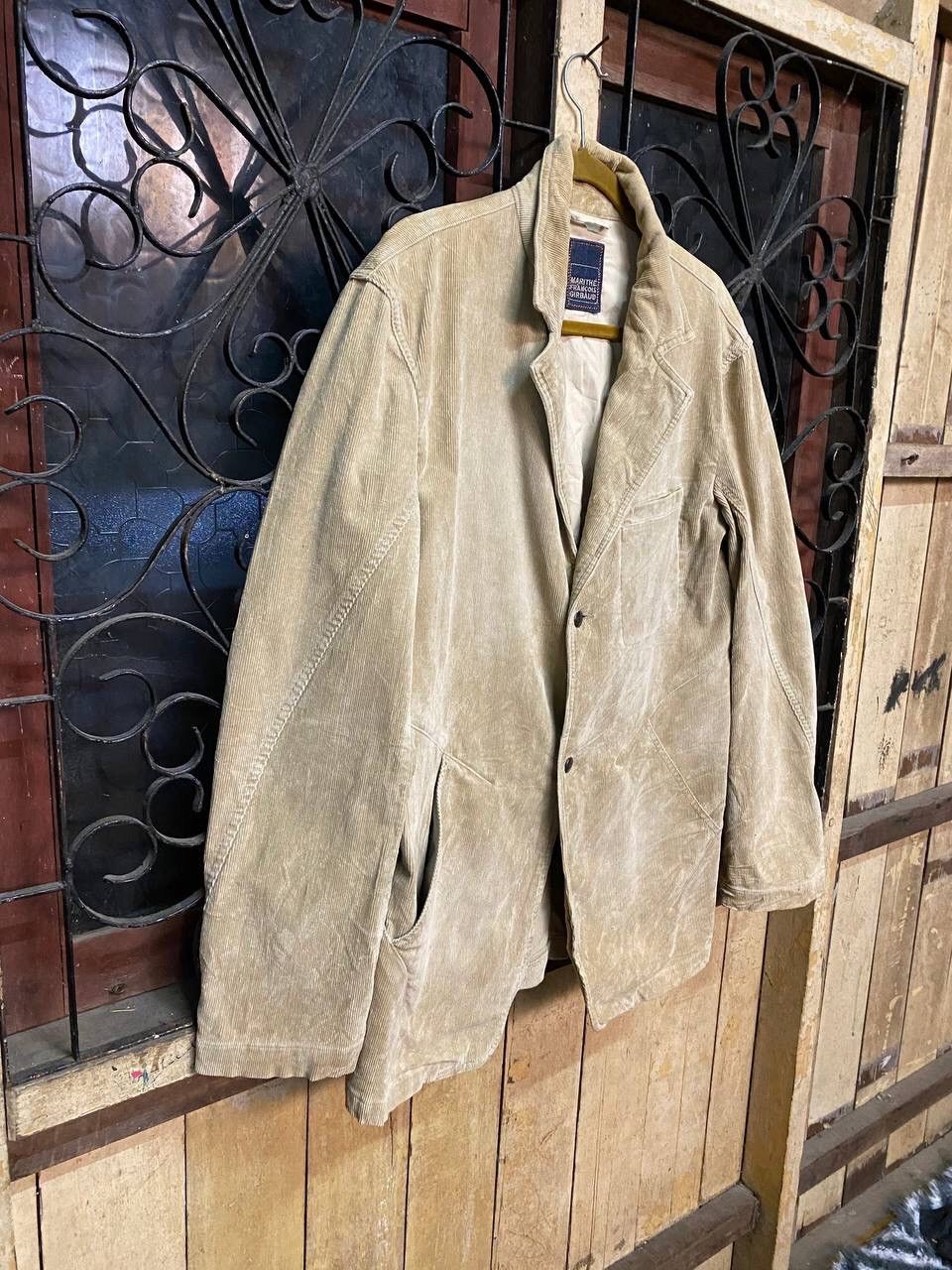 Marithe + Francois Girbaud Marithe Francois Girbaud Core Corduroy Parka Jacket Size US L / EU 52-54 / 3 - 2 Thumbnail
