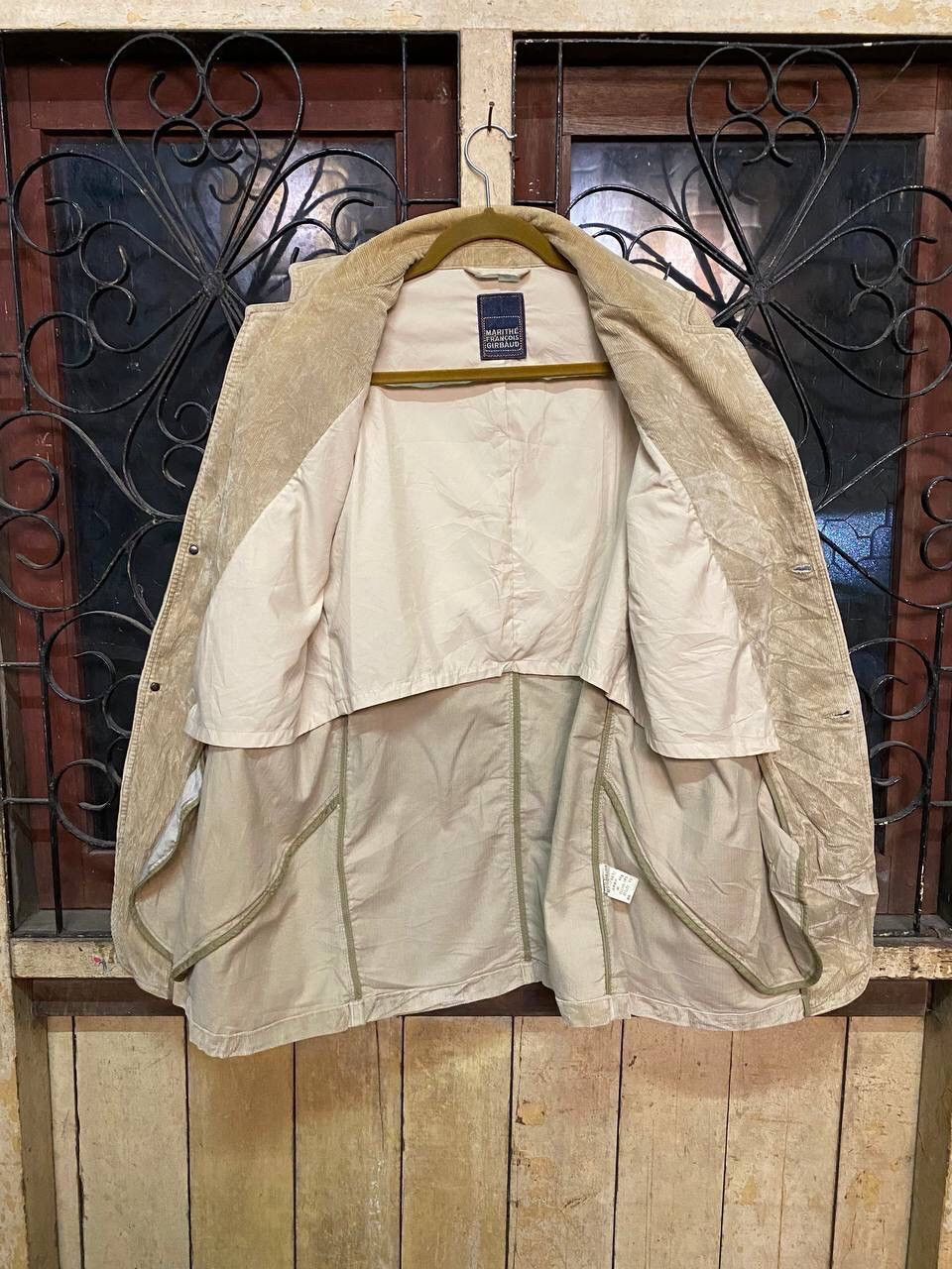 Marithe + Francois Girbaud Marithe Francois Girbaud Core Corduroy Parka Jacket Size US L / EU 52-54 / 3 - 7 Thumbnail