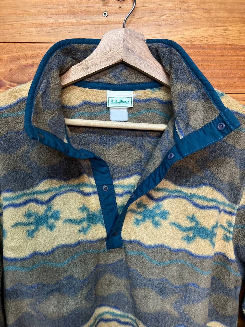 American Apparel VINTAGE LL BEAN FLEECE JACKET Size US S / EU 44-46 / 1 - 8 Thumbnail