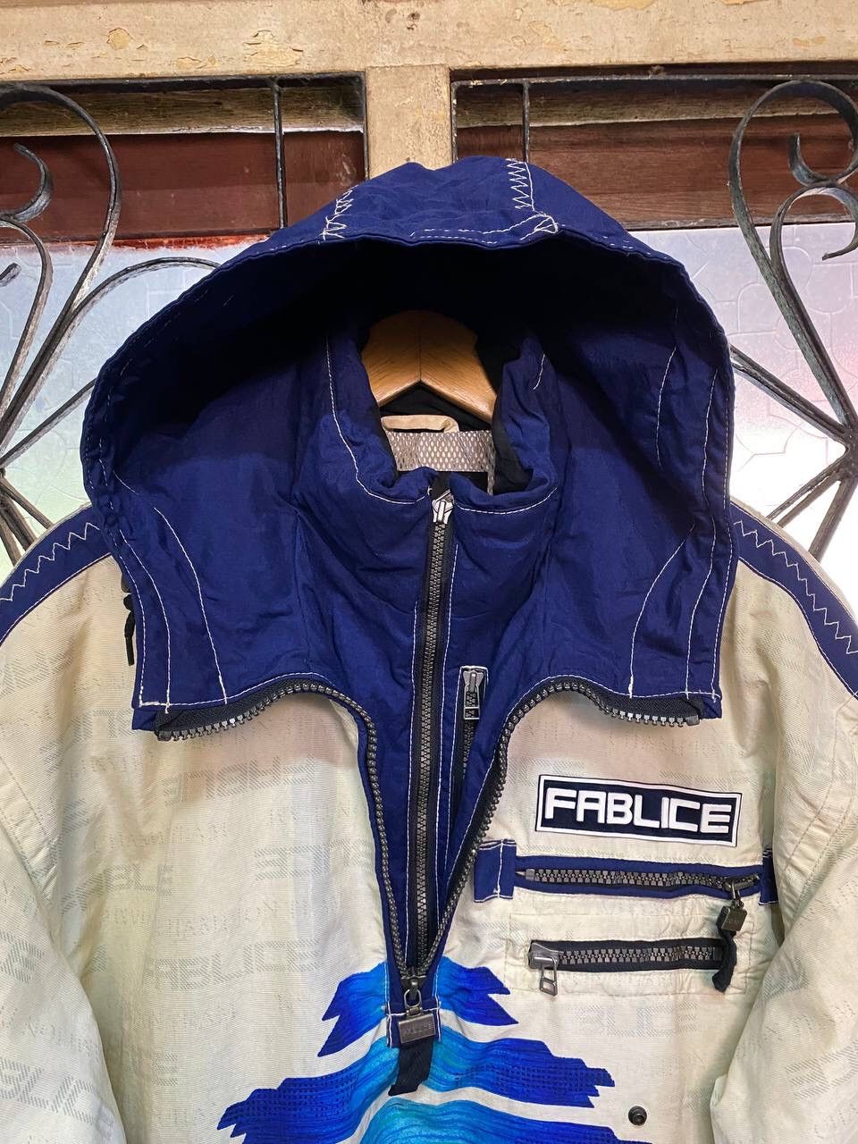Japanese Brand Vintage Fablice Thinsulate Winter Ski Jacket Colour Block Size US L / EU 52-54 / 3 - 8 Thumbnail