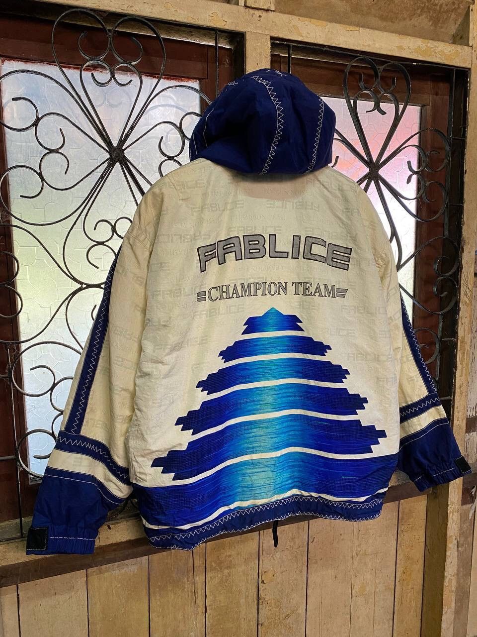 Japanese Brand Vintage Fablice Thinsulate Winter Ski Jacket Colour Block Size US L / EU 52-54 / 3 - 11 Thumbnail