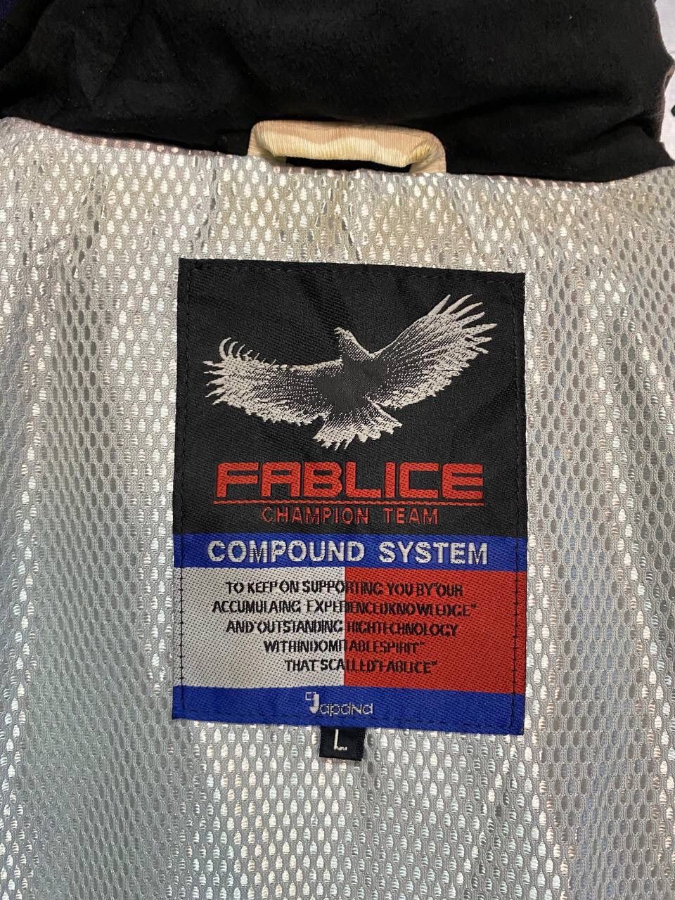 Japanese Brand Vintage Fablice Thinsulate Winter Ski Jacket Colour Block Size US L / EU 52-54 / 3 - 17 Thumbnail