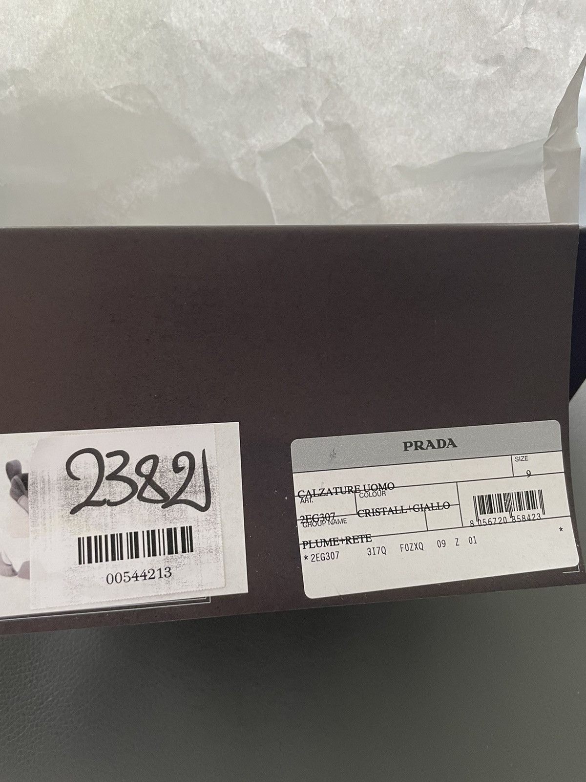 Prada Rare Limited Edition Logo Mid Top Leather Sneakers Brand New Size US 9 / EU 42 - 17 Thumbnail