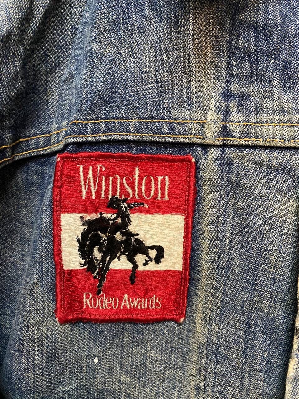 Vintage Vintage 80s Wrangler Distressed Trucker Denim Jacket Size US XL / EU 56 / 4 - 5 Thumbnail