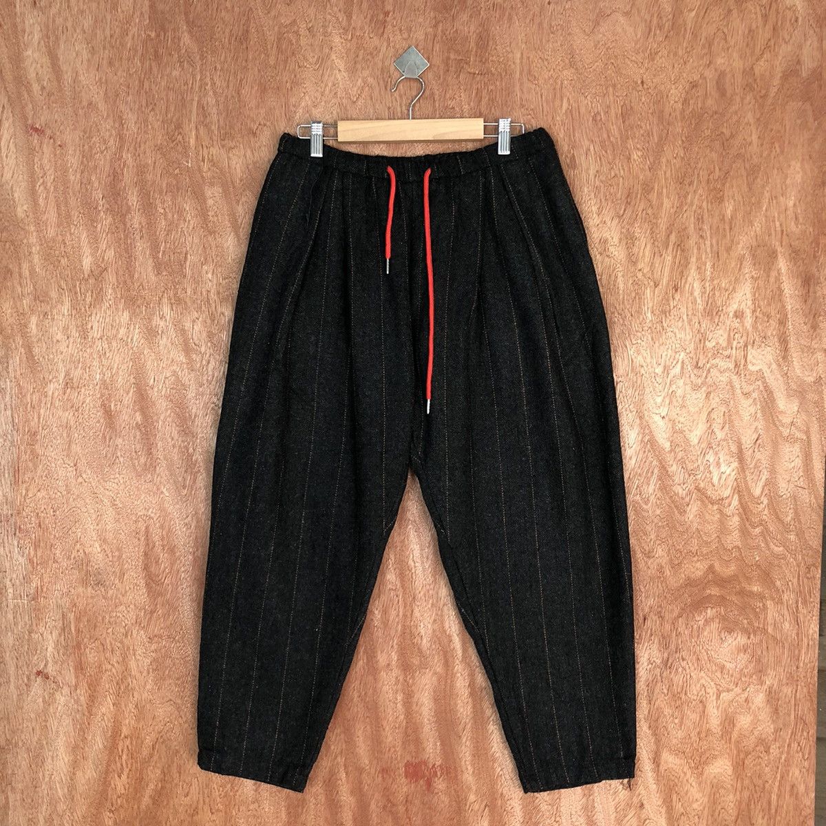 image of Over The Stripes Mr Donoo Yimanie Black Stripe Jogger Pants C935, Men's (Size 29)