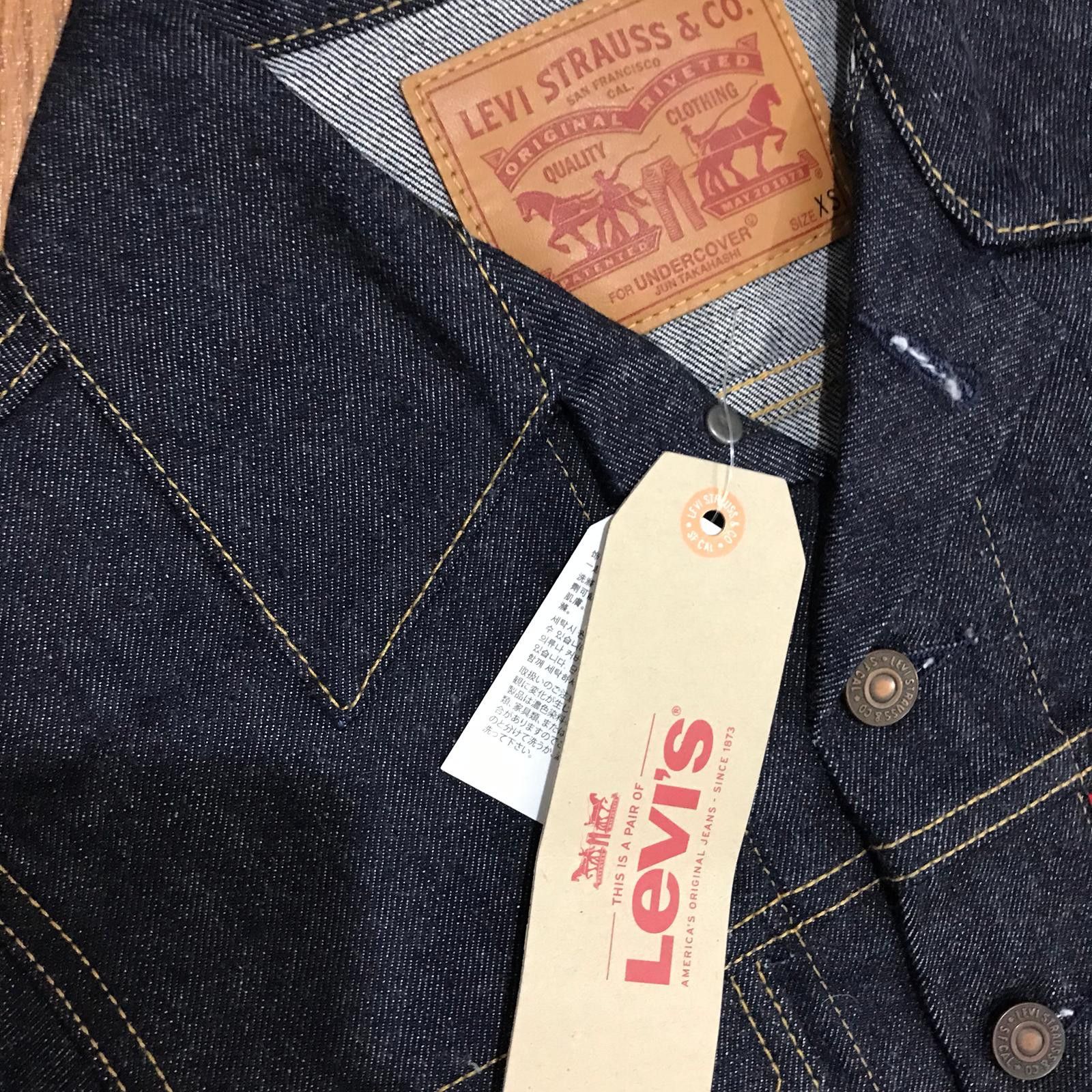 Jun Takahashi × Levi's × Undercover Jun Takahashi Trucker Denim Jacket Size US XS / EU 42 / 0 - 3 Thumbnail