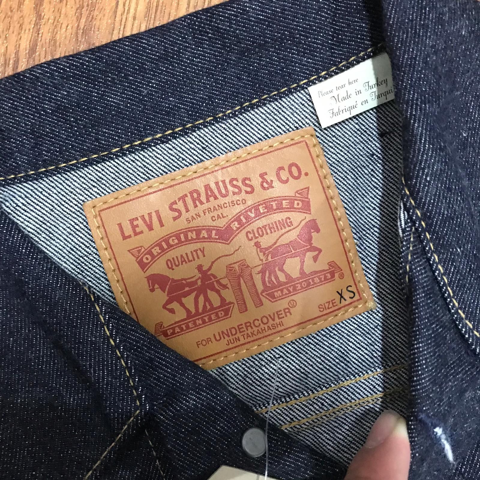 Jun Takahashi × Levi's × Undercover Jun Takahashi Trucker Denim Jacket Size US XS / EU 42 / 0 - 4 Thumbnail