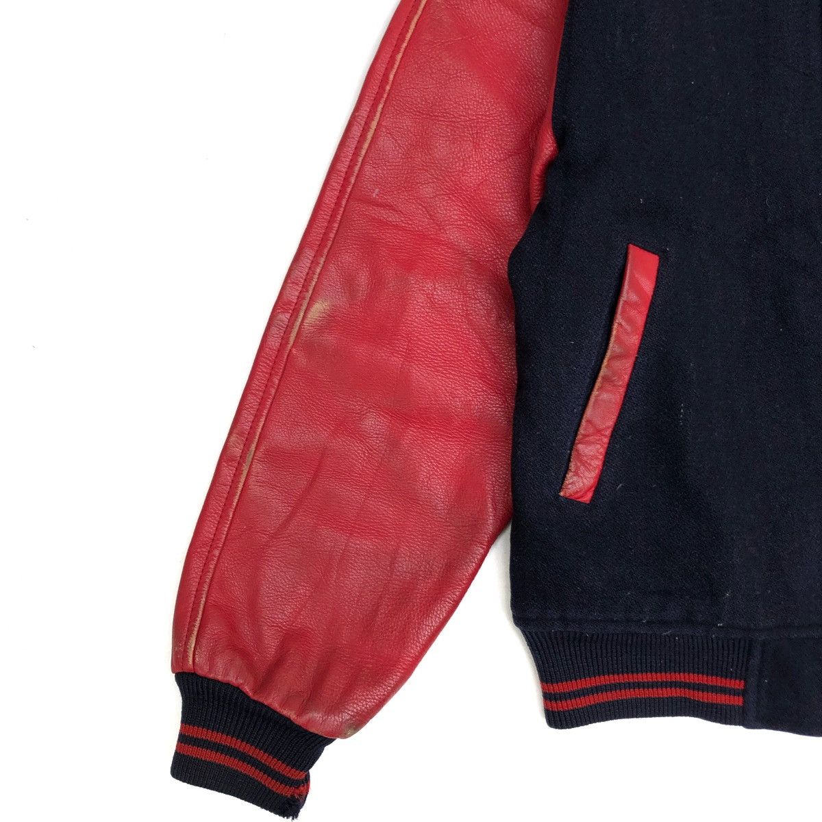 Macbeth × Vintage ☀️MACBETH Letter MB Varsity Jacket Size US L / EU 52-54 / 3 - 5 Thumbnail