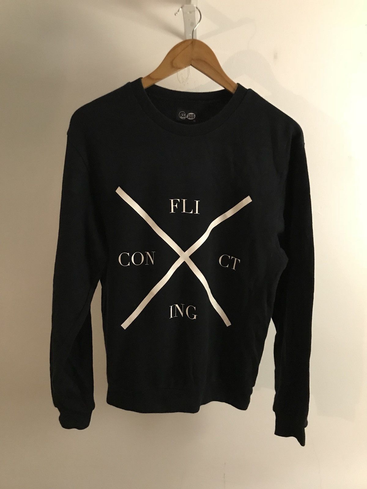 Cheap Monday Cheap Monday Sweatshirts Con Fli Ct Ing Logo Size US XS / EU 42 / 0 - 1 Thumbnail
