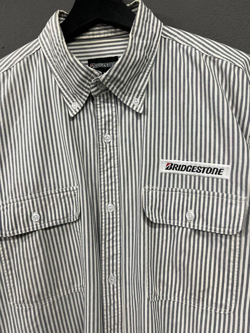 Flannel VINTAGE BRIDGESTONE FLANNEL SHIRT Size US L / EU 52-54 / 3 - 4 Thumbnail