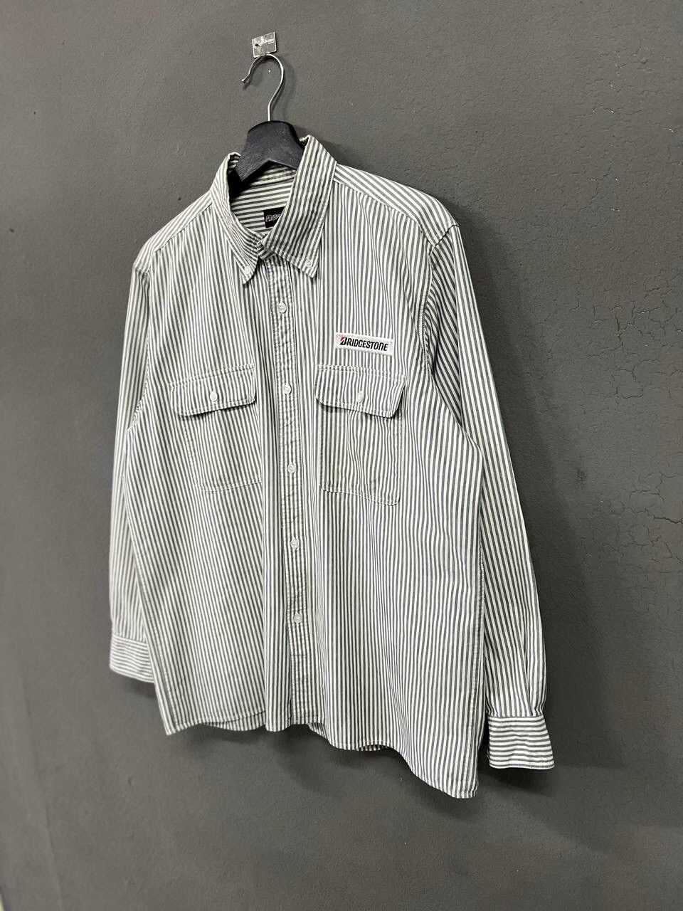 Flannel VINTAGE BRIDGESTONE FLANNEL SHIRT Size US L / EU 52-54 / 3 - 3 Thumbnail