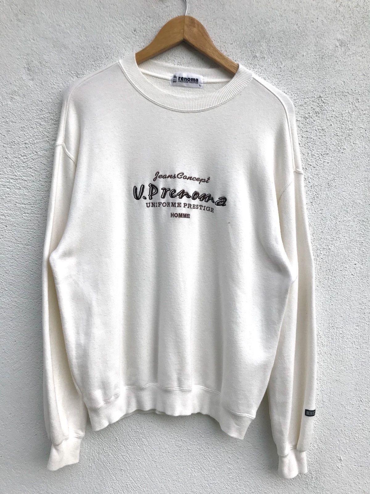 Renoma Big Logo Crewneck Sweatshirt