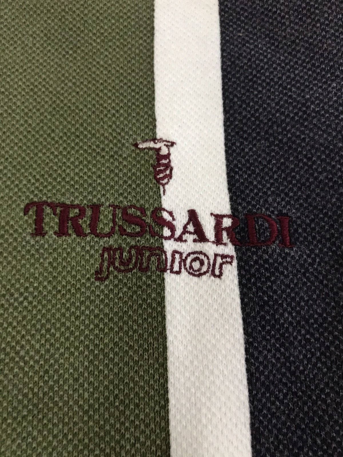 Trussardi Vintage Trussardi Junior Multicolour Stripes Rare Design Size US S / EU 44-46 / 1 - 7 Thumbnail