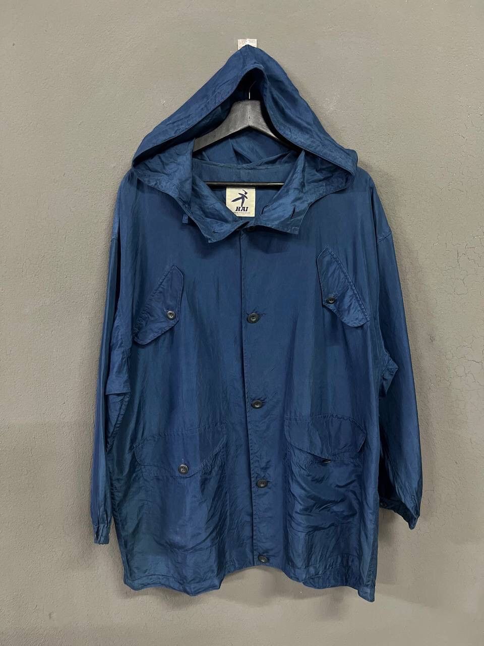 Hai Sporting Gear ARCHIVE HAI SPORTING GEAR SILK SATIN HOODIE JACKET Size US XL / EU 56 / 4 - 1 Thumbnail