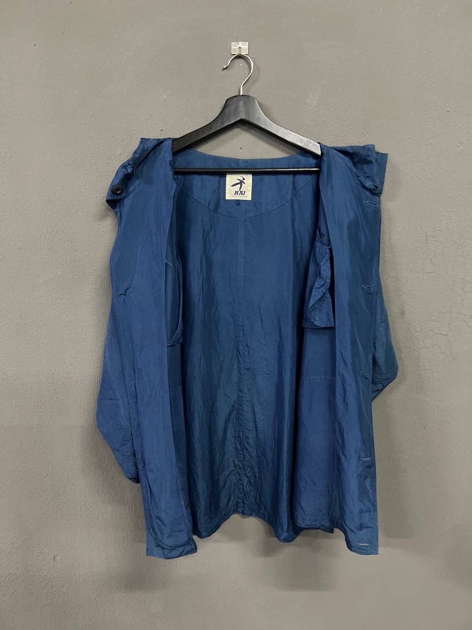 Hai Sporting Gear ARCHIVE HAI SPORTING GEAR SILK SATIN HOODIE JACKET Size US XL / EU 56 / 4 - 13 Thumbnail