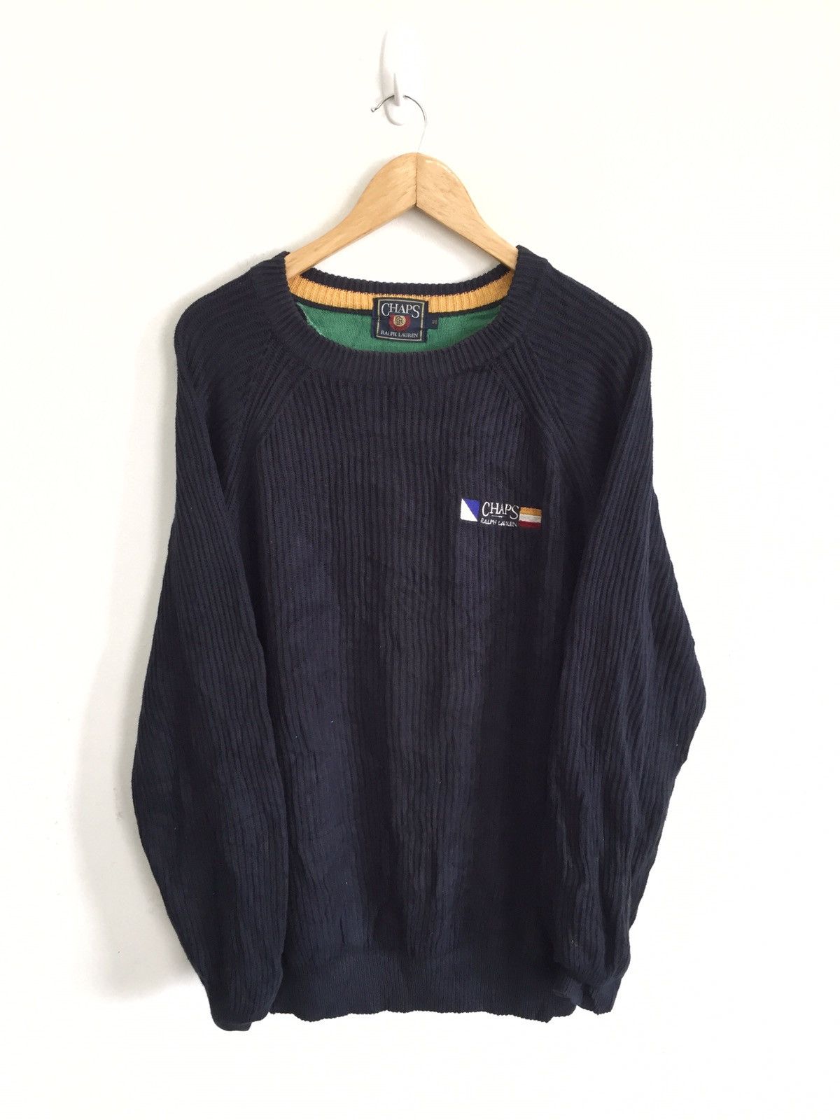 Chaps Ralph Lauren CHAP RALPH Lauren Size 2L Armpit 25"Sweater Jumper Knit Size US L / EU 52-54 / 3 - 2 Thumbnail