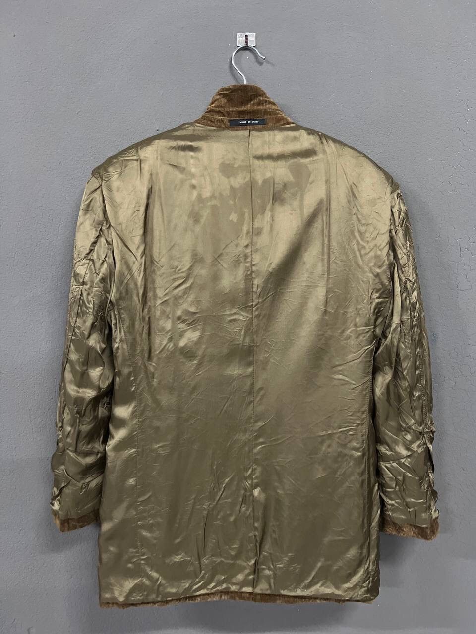 Emporio Armani EMPORIO ARMANI BLAZER CORDUROY Size 46S - 12 Thumbnail