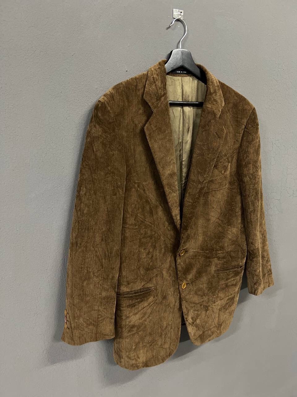 Emporio Armani EMPORIO ARMANI BLAZER CORDUROY Size 46S - 2 Thumbnail
