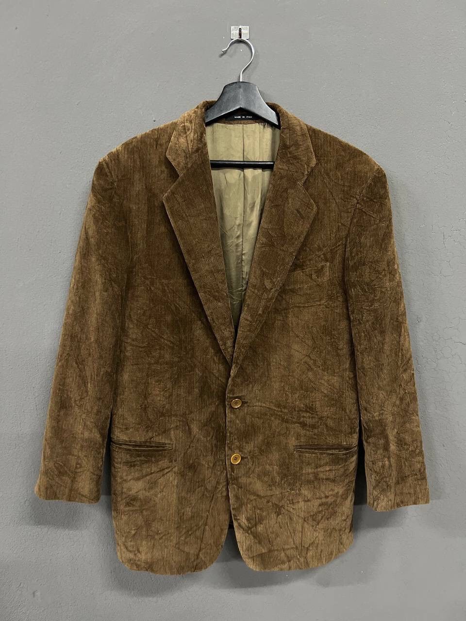 Emporio Armani EMPORIO ARMANI BLAZER CORDUROY Size 46S - 1 Thumbnail