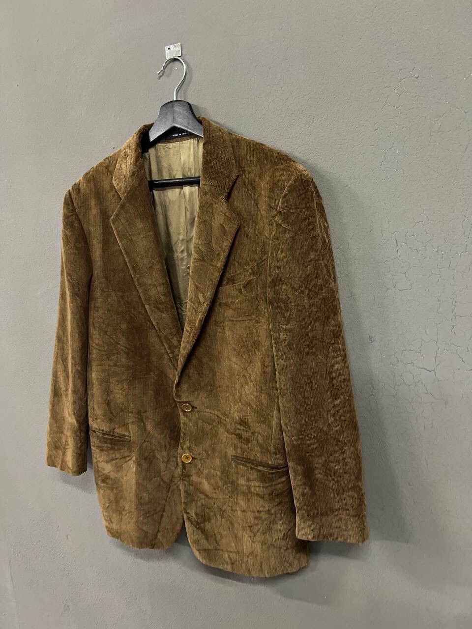 Emporio Armani EMPORIO ARMANI BLAZER CORDUROY Size 46S - 3 Thumbnail