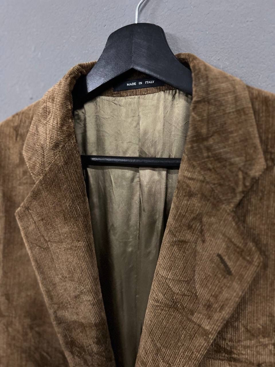 Emporio Armani EMPORIO ARMANI BLAZER CORDUROY Size 46S - 7 Thumbnail