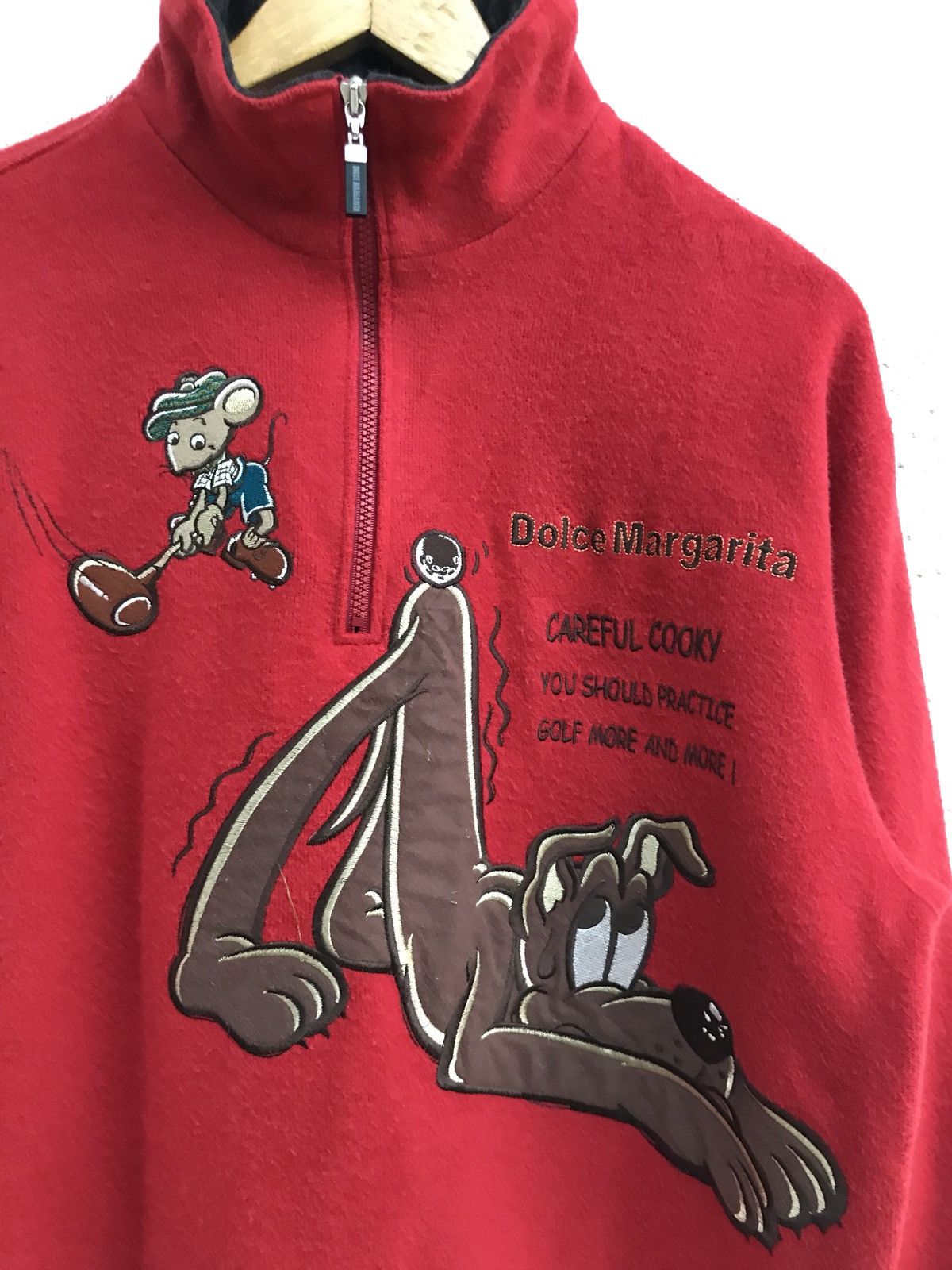 Vintage Vintage Dolce Margarita Pullover Big Logo Sweatshirt Size US M / EU 48-50 / 2 - 3 Thumbnail