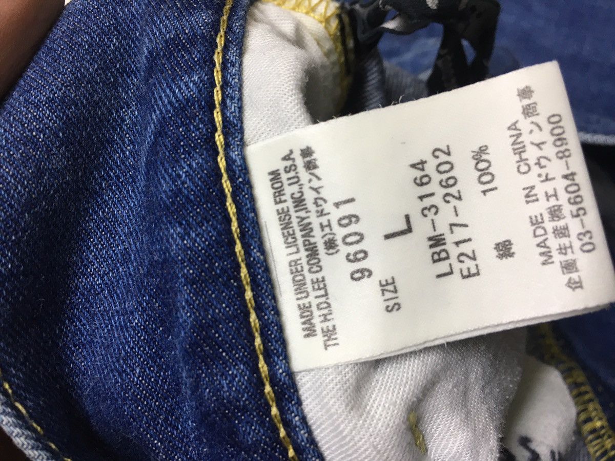Issey Miyake × mercibeaucoup Mercibeaucoup x Lee Distressed Pure Blue Denim Size US 34 / EU 50 - 9 Thumbnail