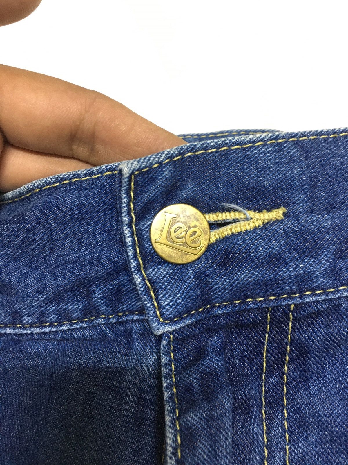 Issey Miyake × mercibeaucoup Mercibeaucoup x Lee Distressed Pure Blue Denim Size US 34 / EU 50 - 6 Thumbnail