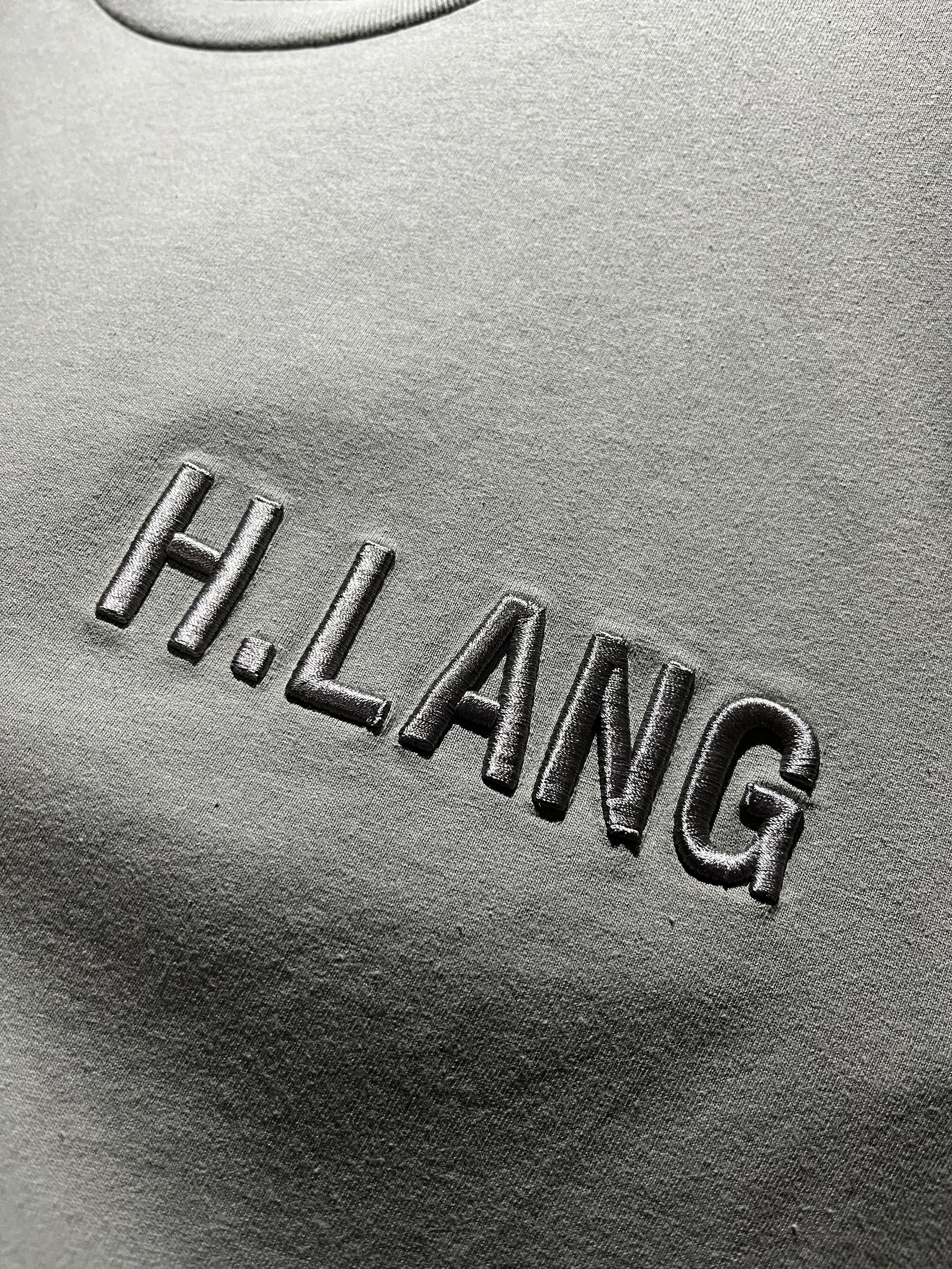 Helmut Lang Helmut Lang Long Sleeve Logo T-Shirt Size US L / EU 52-54 / 3 - 2 Thumbnail