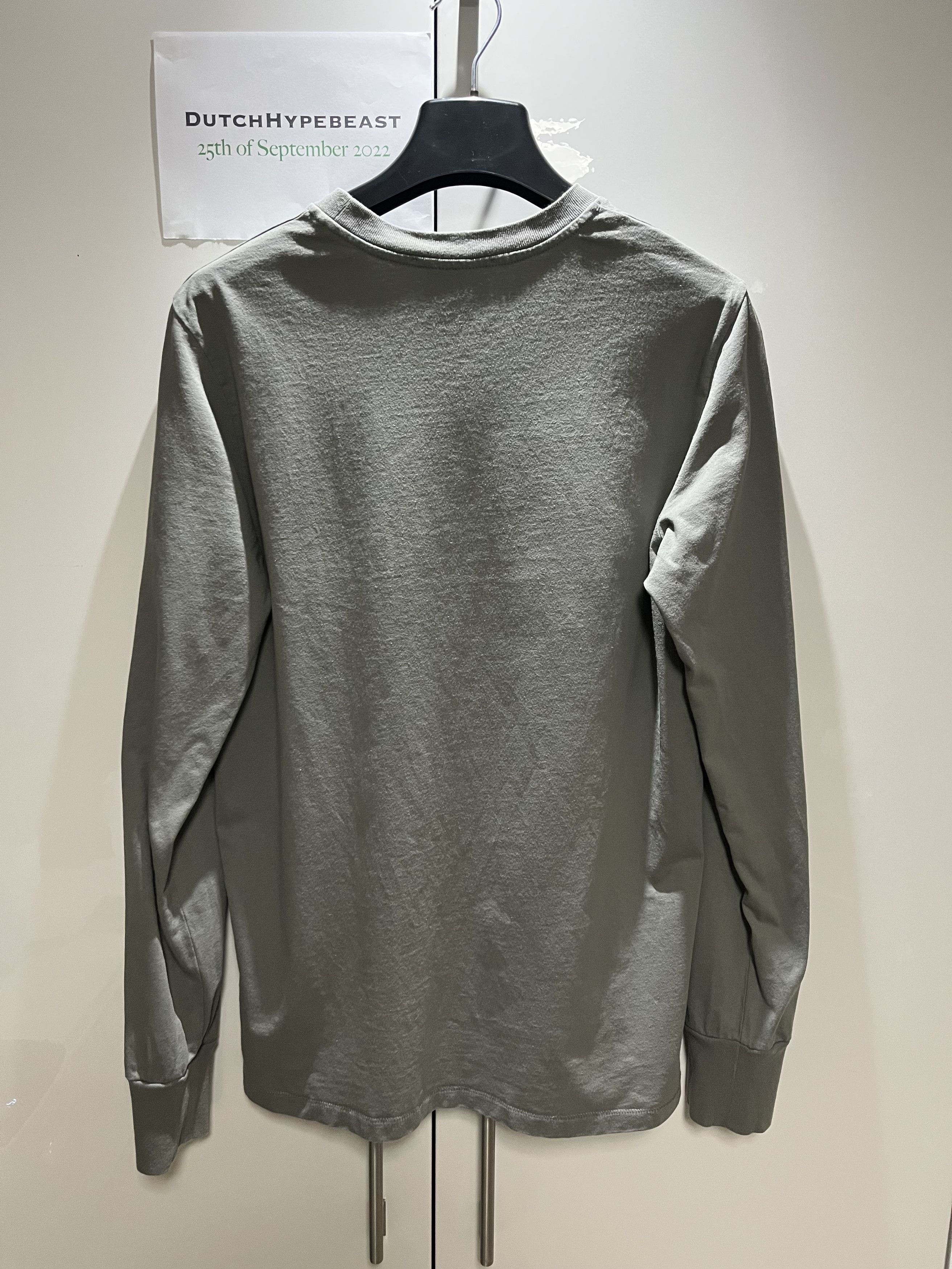 Helmut Lang Helmut Lang Long Sleeve Logo T-Shirt Size US L / EU 52-54 / 3 - 4 Thumbnail