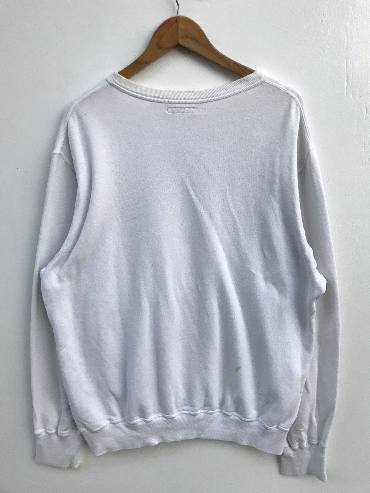 Blue Blue Japan Vintage BLUE BLUE Japan Big Spell out Logo Sweatshirt Size US L / EU 52-54 / 3 - 3 Thumbnail