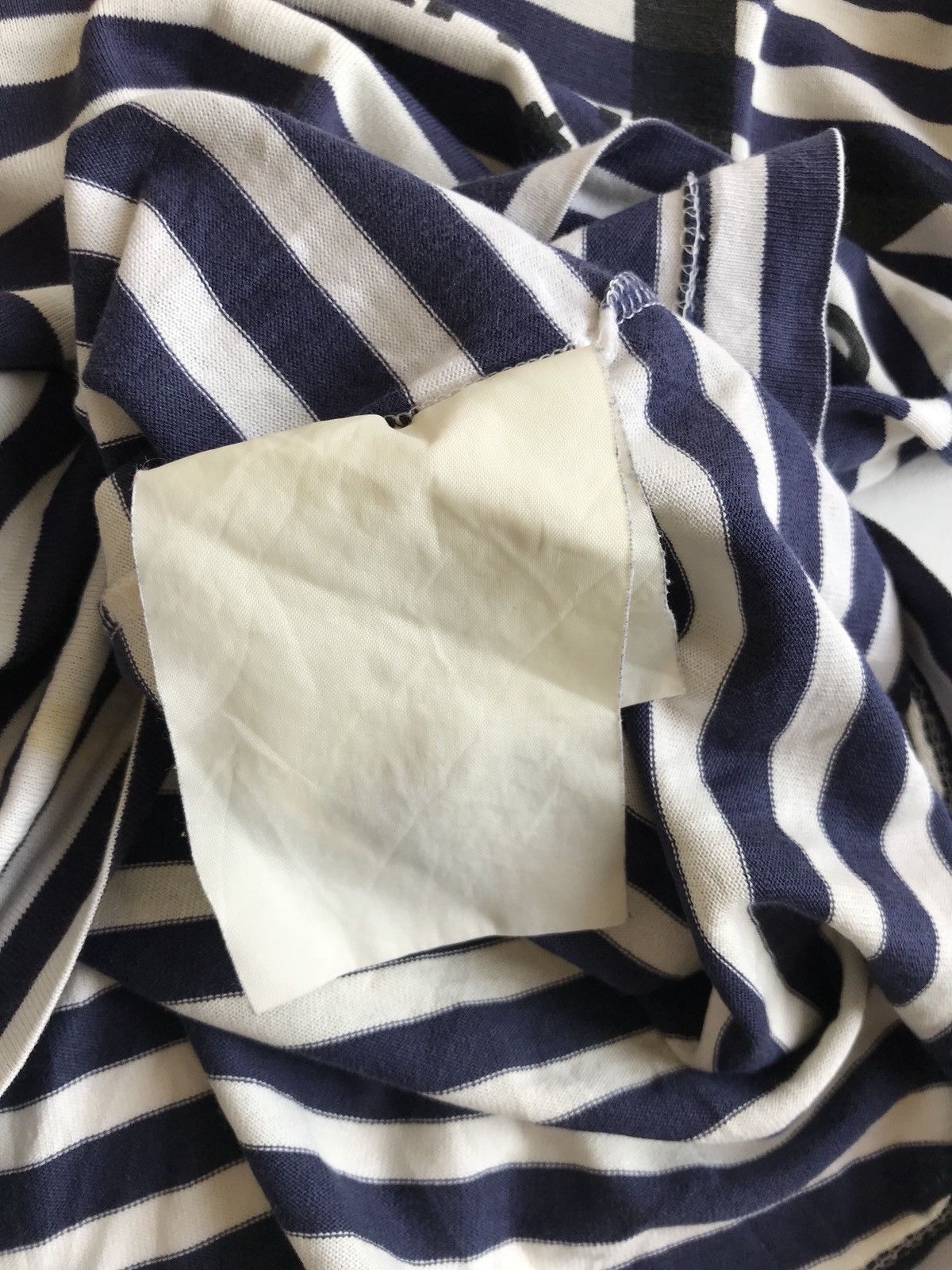 Comme des Garcons Comme des Garcons Play Stripes LS shirts White/Navy Blue Size US S / EU 44-46 / 1 - 8 Thumbnail