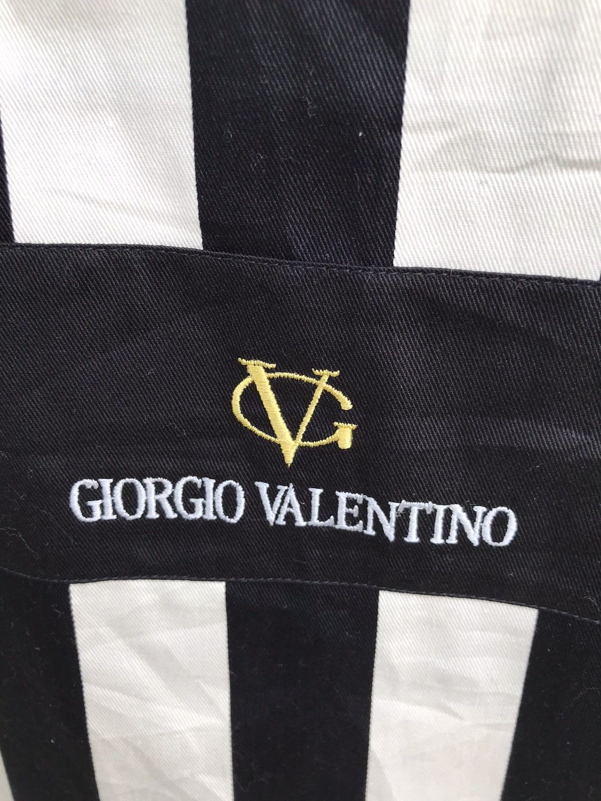 Valentino Vintage Giorgio Valentino Vertical Stripes Apron With Tag Size US S / EU 44-46 / 1 - 6 Thumbnail