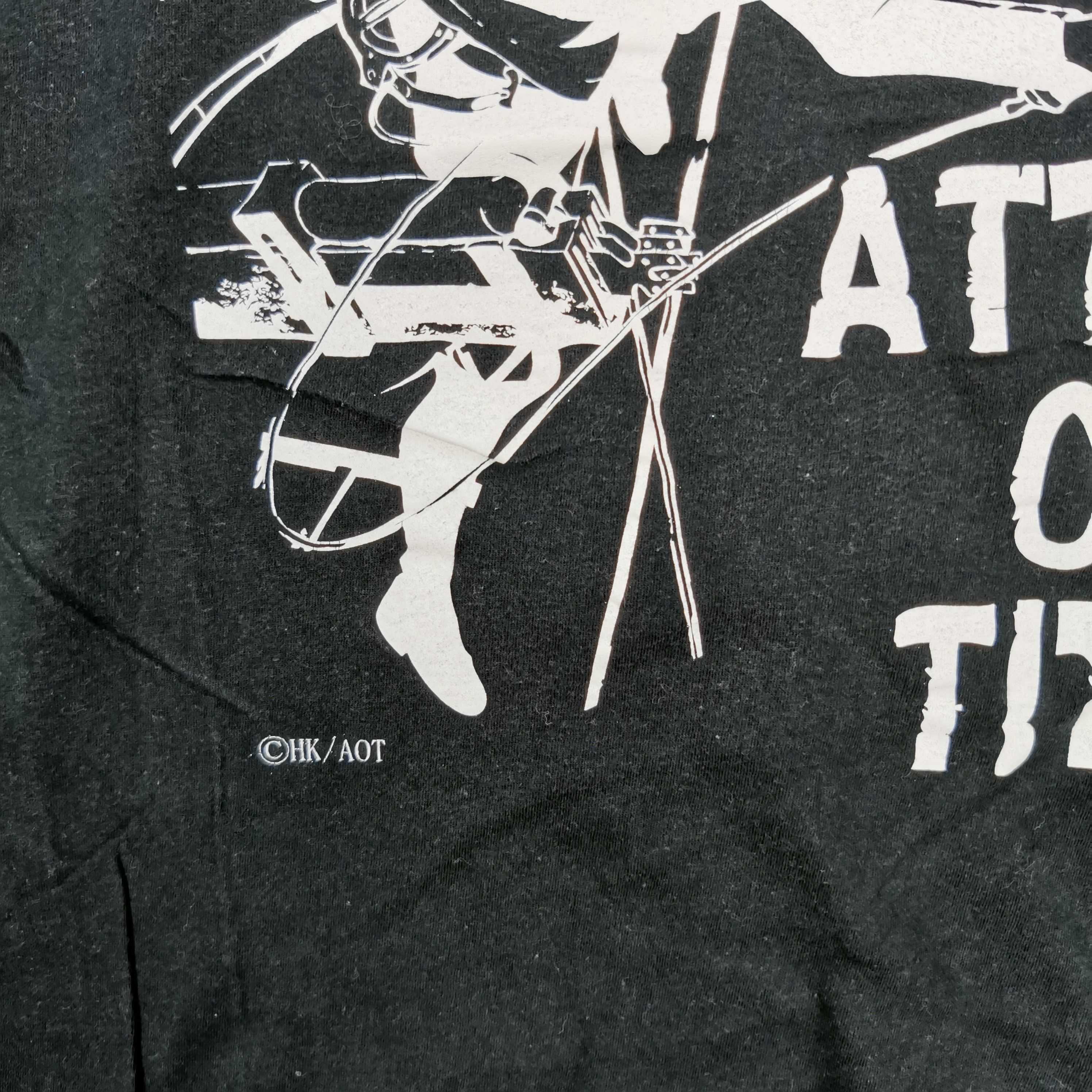 Cartoon Network Attack on Titans T Shirt Japanese Anime Cartoon Manga Tees Size US L / EU 52-54 / 3 - 4 Thumbnail