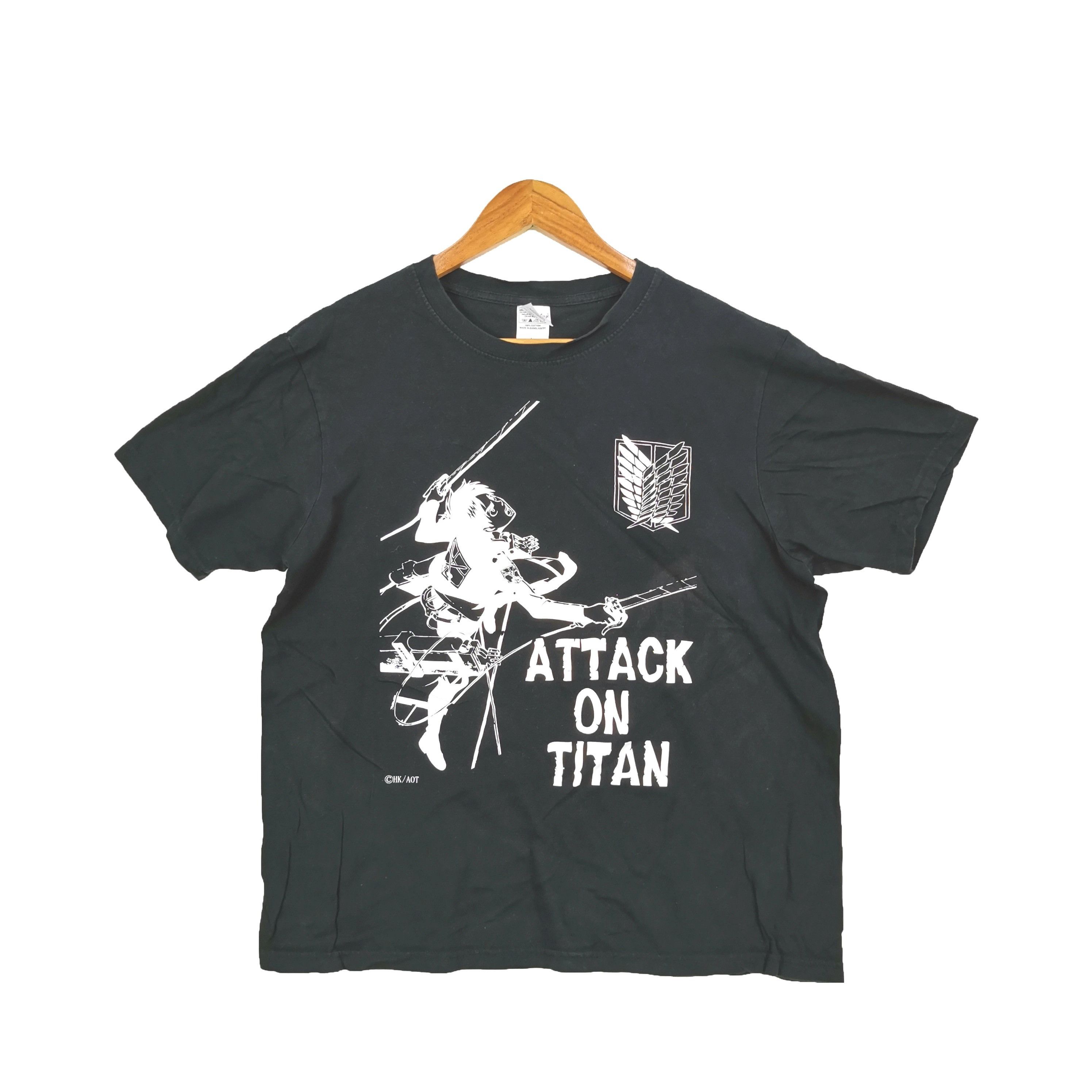 Attack on Titans T Shirt Japanese Anime Cartoon Manga Tees