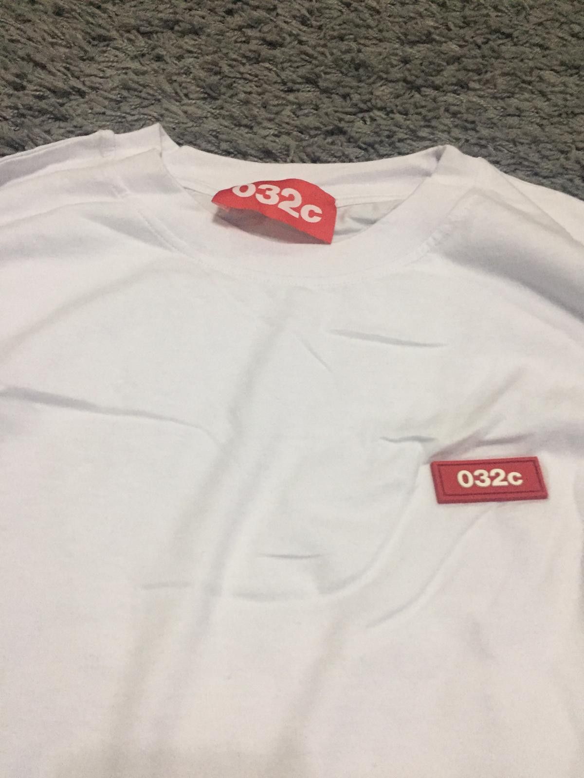032c H17 - White T-Shirt Size US XXL / EU 58 / 5 - 4 Thumbnail