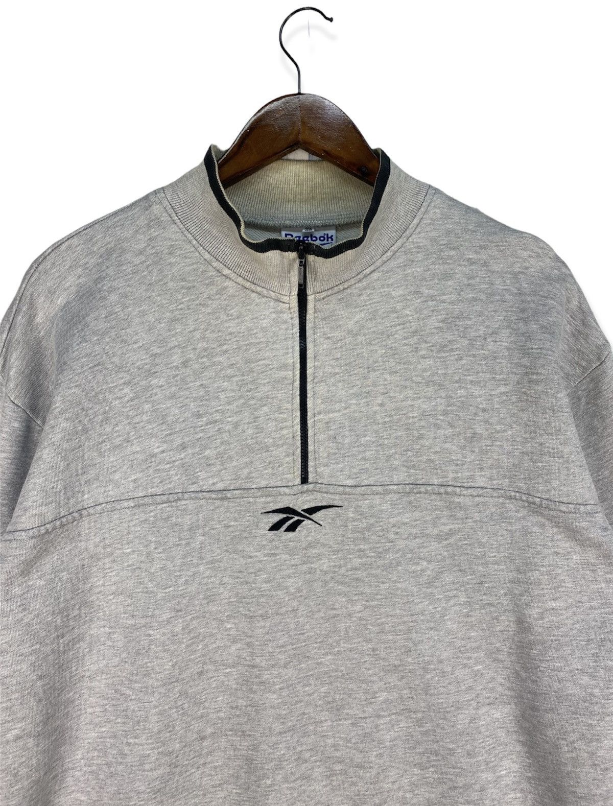 Reebok Vintage Reebok Quarter Zip Sweatshirt Size US S / EU 44-46 / 1 - 2 Thumbnail