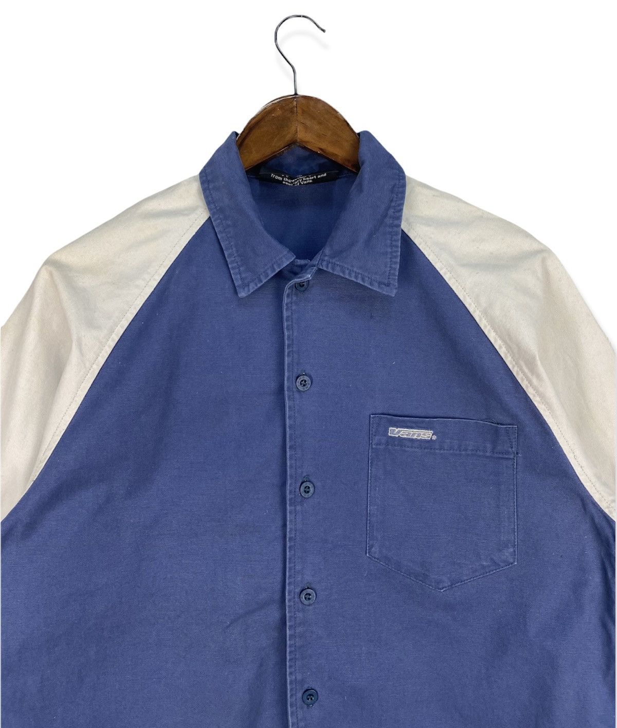 Vans Vintage Vans Workers Shirt Button Up Size US M / EU 48-50 / 2 - 2 Thumbnail