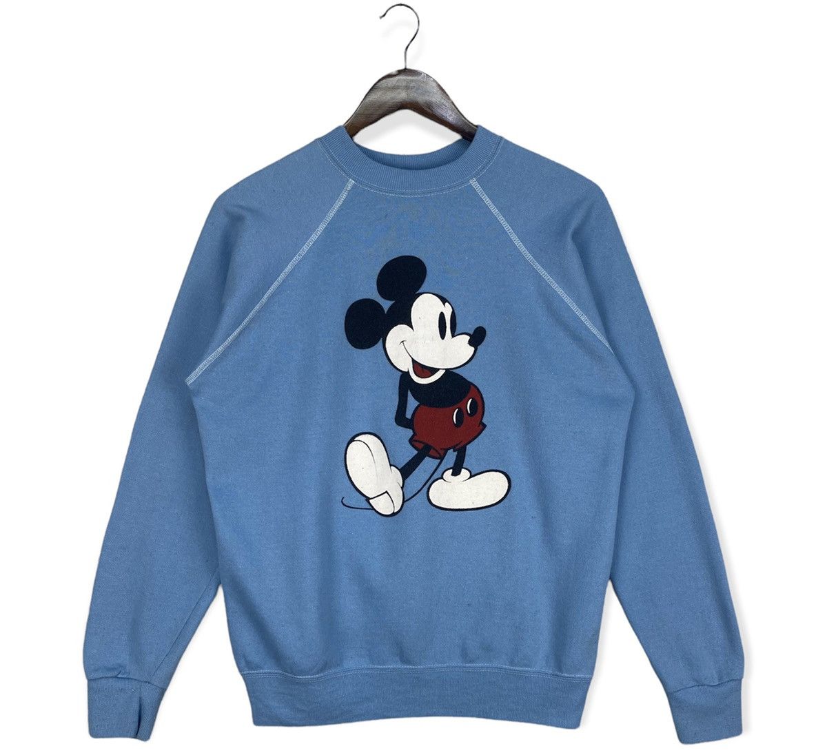 Disney Vintage 90s Mickey Mouse Sweatshirt Size US L / EU 52-54 / 3 - 1 Thumbnail