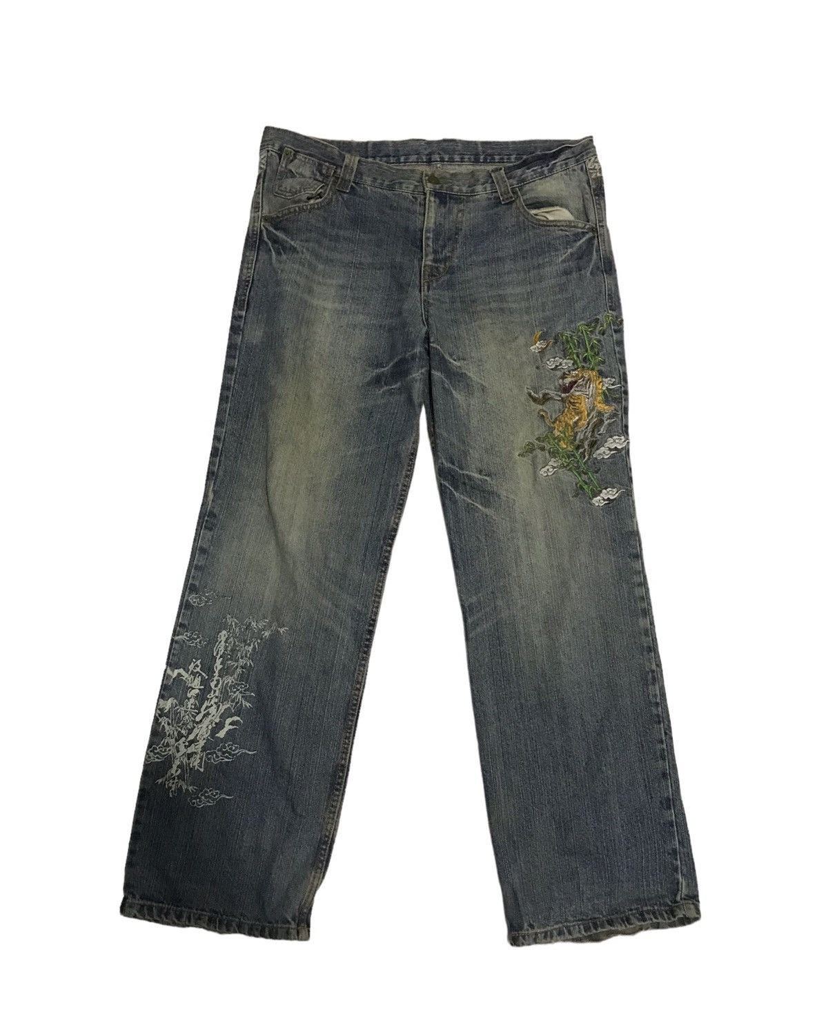 Japanese Brand × Vintage VINTAGE JAPANESE BRAND VILLAST DENIM PANTS Size US 38 / EU 54 - 1 Thumbnail