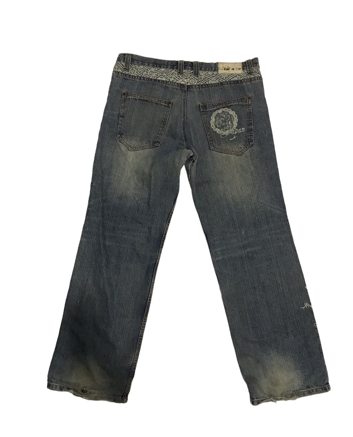 Japanese Brand × Vintage VINTAGE JAPANESE BRAND VILLAST DENIM PANTS Size US 38 / EU 54 - 2 Thumbnail