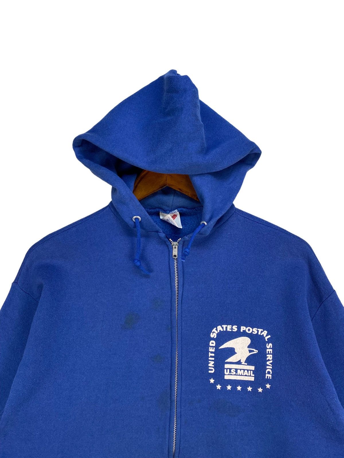 Vintage Vintage United State Postal Service Hoodies Size US L / EU 52-54 / 3 - 3 Thumbnail