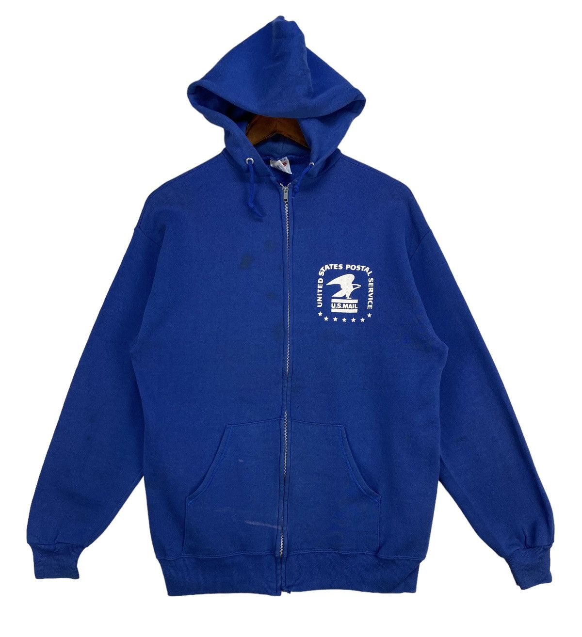 Vintage Vintage United State Postal Service Hoodies Size US L / EU 52-54 / 3 - 1 Thumbnail