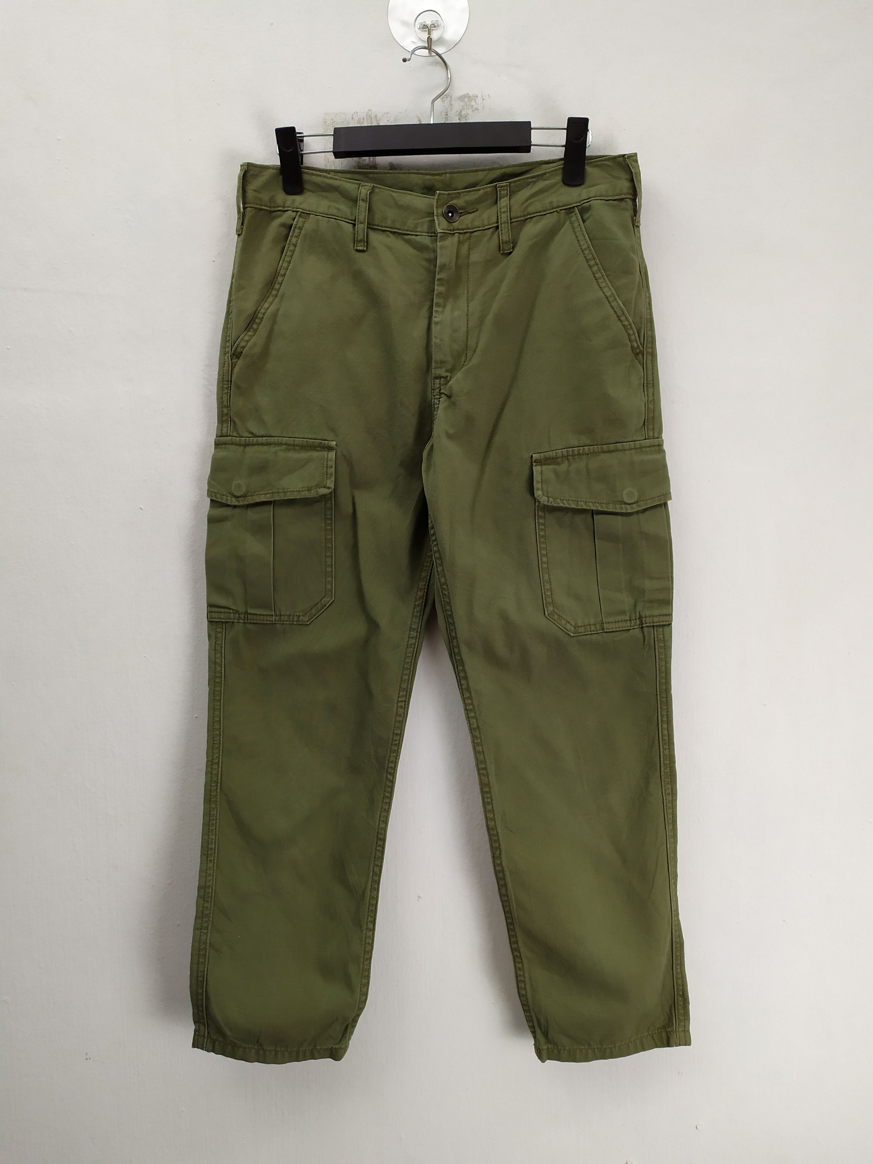 GU JAPAN GU CARGO PANTS/TACTICAL PANTS/FADED COLOUR Size US 28 / EU 44 - 1 Thumbnail