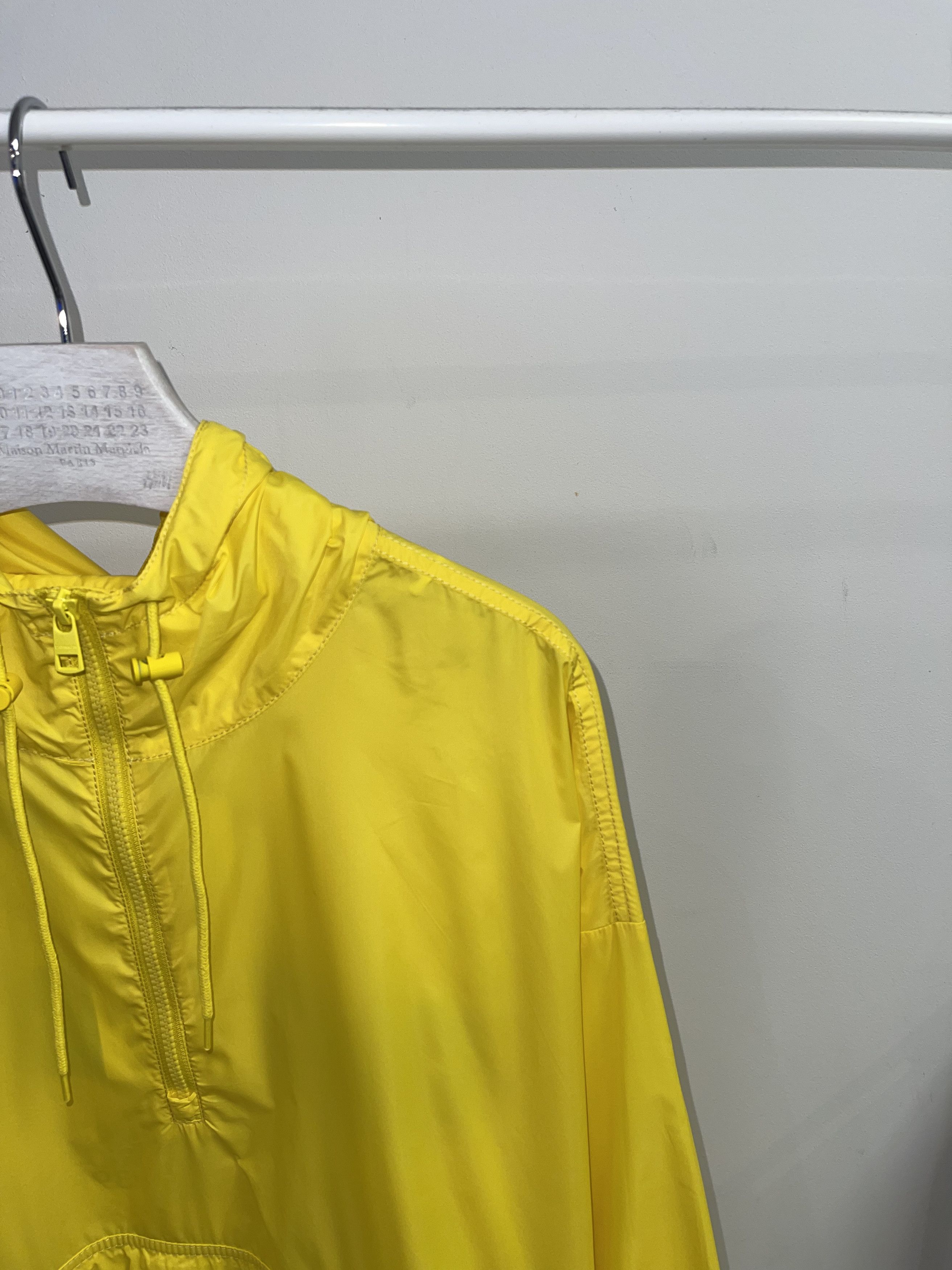 Calvin Klein × Calvin Klein 205W39NYC × Raf Simons DSWT! Calvin Klein Statement Logo Yellow Anorak Jacket Size US XL / EU 56 / 4 - 5 Thumbnail