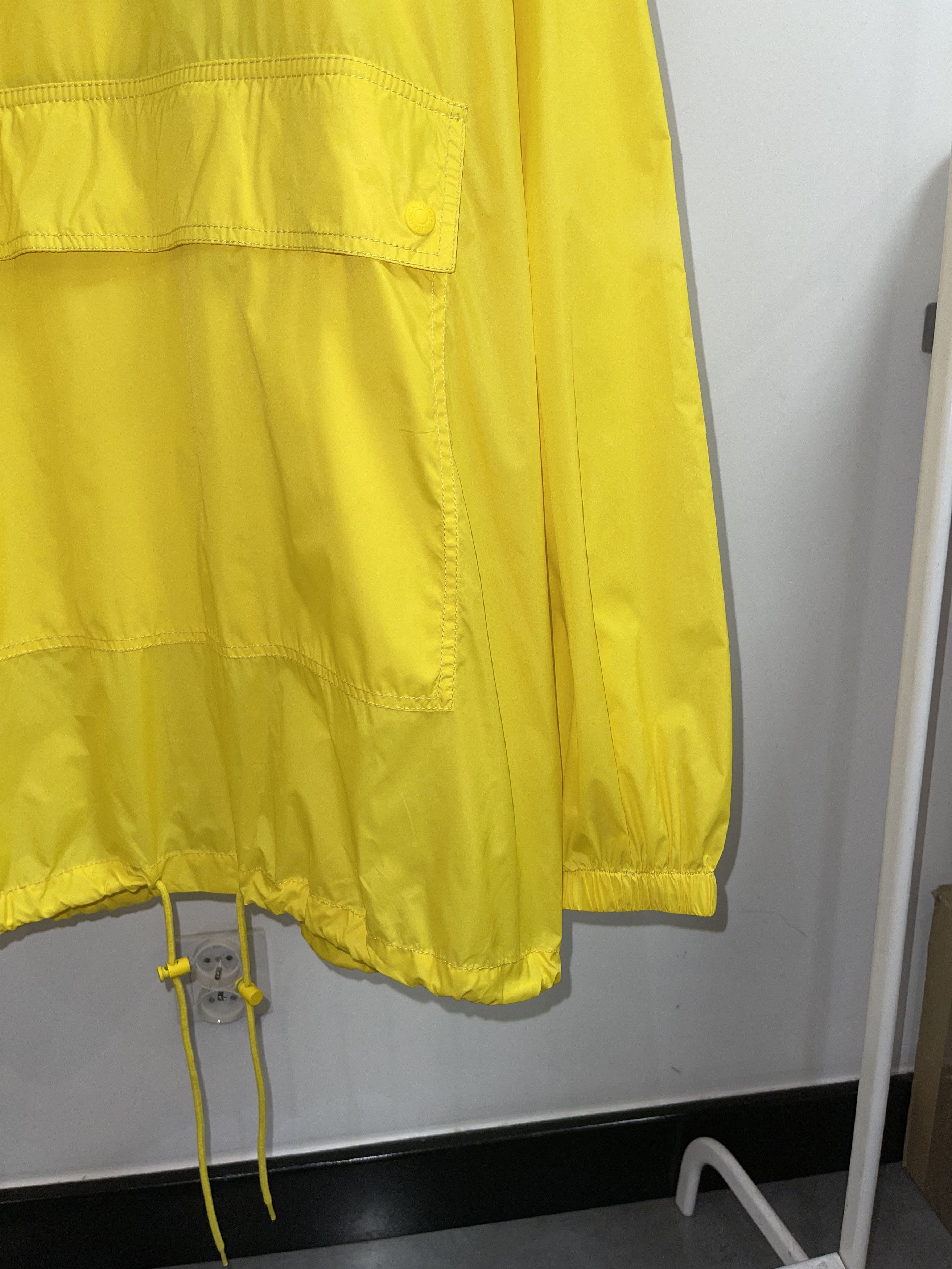 Calvin Klein × Calvin Klein 205W39NYC × Raf Simons DSWT! Calvin Klein Statement Logo Yellow Anorak Jacket Size US XL / EU 56 / 4 - 6 Thumbnail